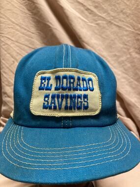 Vintage El Dorado Trucker Style Snapback Hat Rare Patch